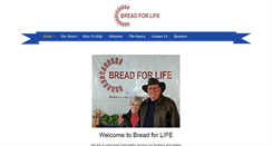 Desktop Screenshot of breadforlifefoodpantry.com